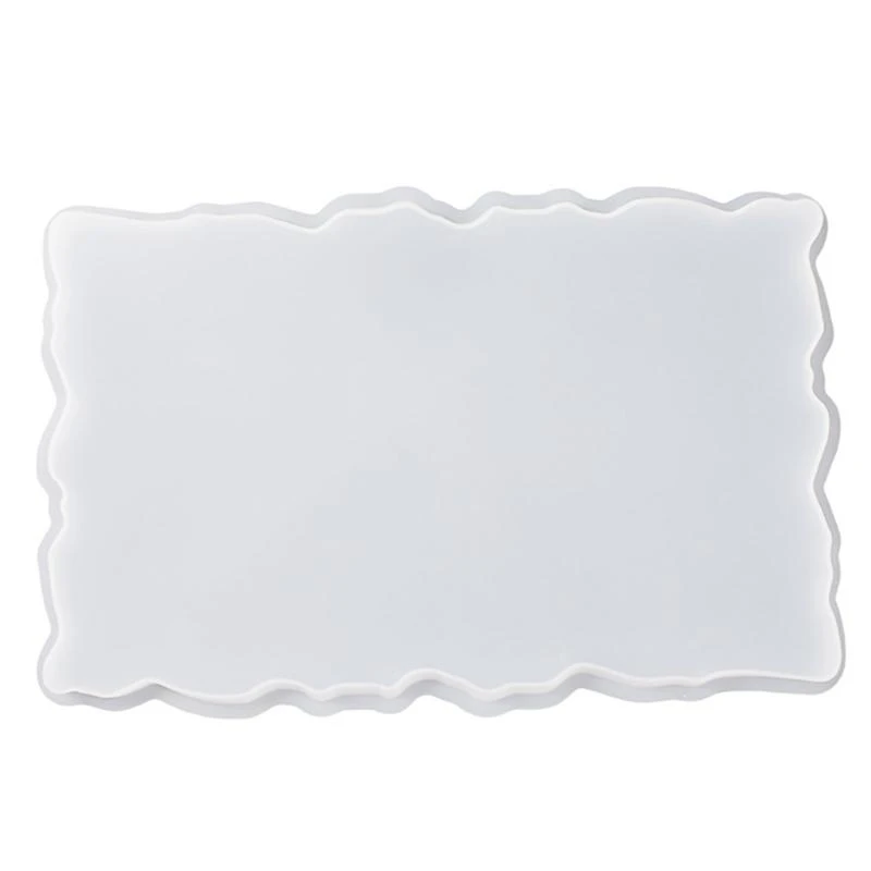 

652F Irregular Silicone Mold Unique Resin Tray Molds Jewelry Tray Molds Irregular DIY Crafts Molds Perfect for Candle Holder