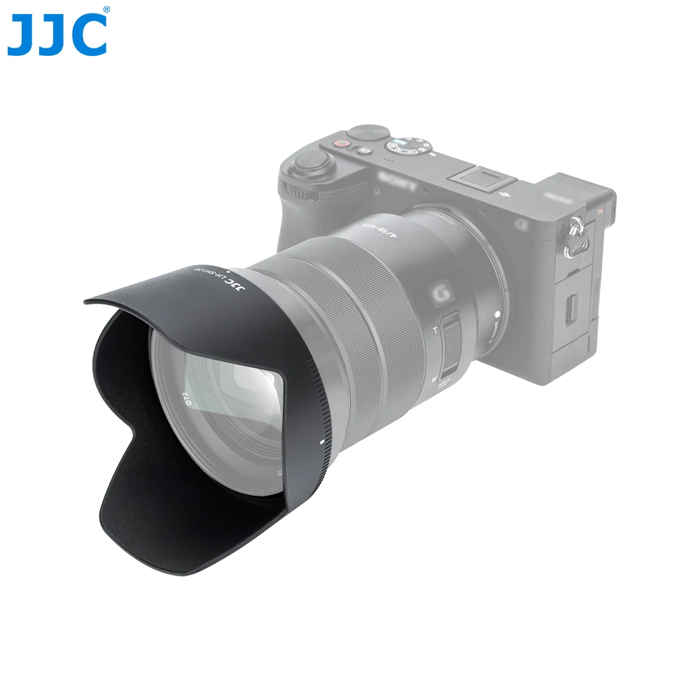 

JJC Lens hood for Sony E PZ 18-105mm F4 G OSS Lens Replace Sony ALC-SH128 Reversible Flower Hood