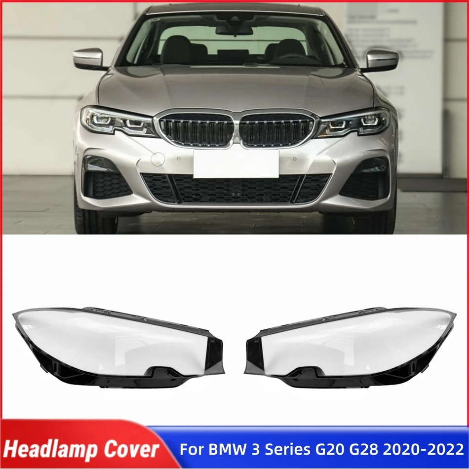 

Для BMW 3 серии G20 G28 320i 330i 325Li 2020 2021 2022 Запасные части для салона автомобиля Замена стекла корпуса передней фары
