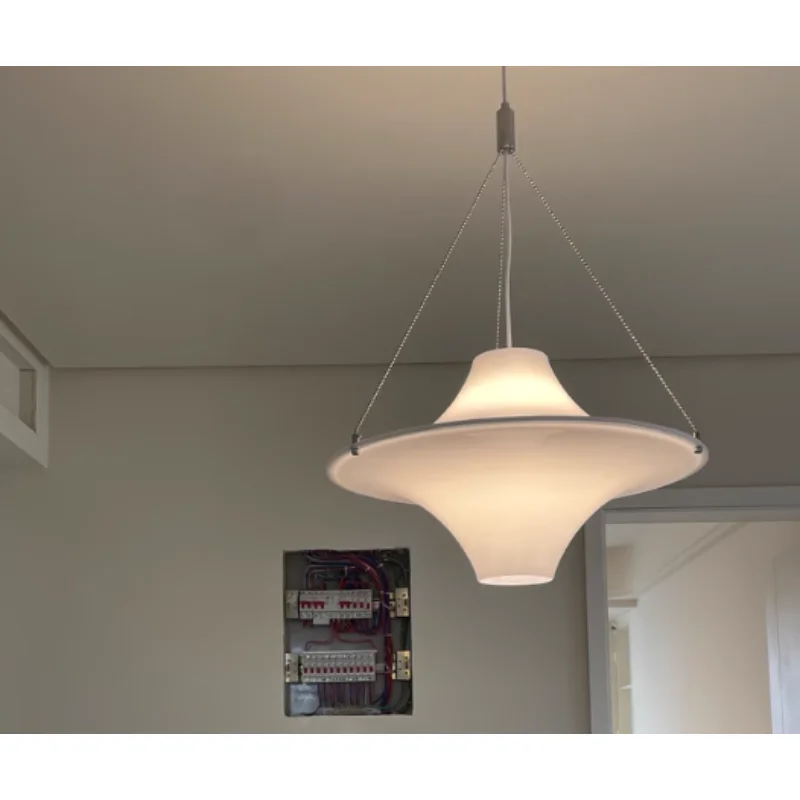 

French Cream Wind Seagull Pendant Light Restaurant Island Terrace Study Creative UFO Designer Atmosphere Light