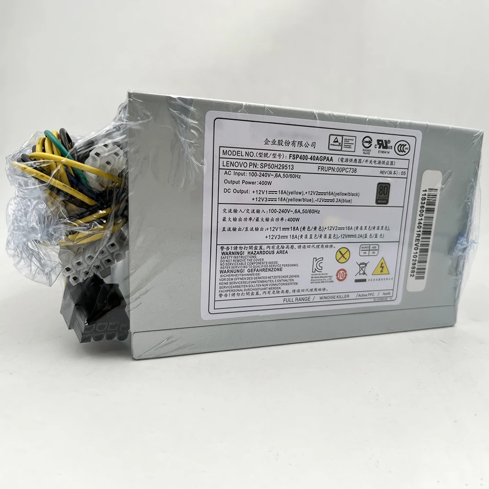 For Lenovo PCE026 HK350-12PP M4600 M4650 400W Power Supply FSP400-40AGPAA