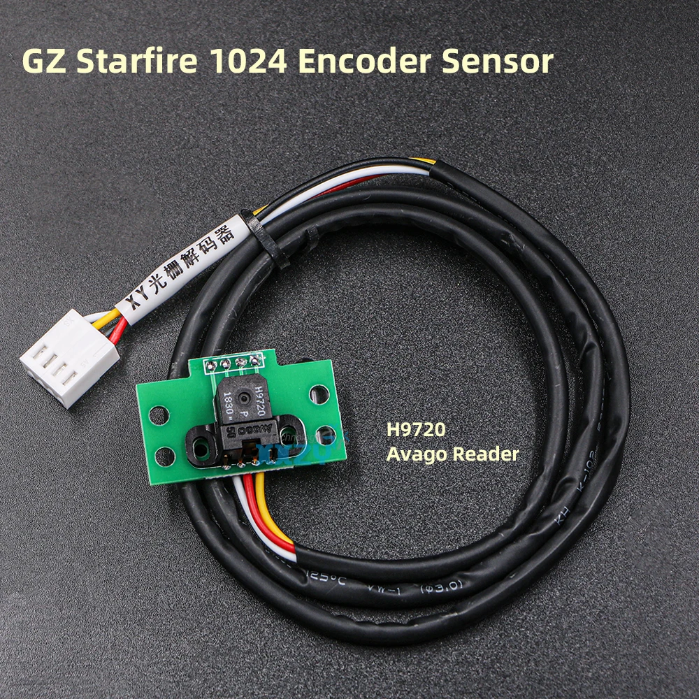 

Датчик кодера GZ Starfire 1024 для струйного принтера 150LPI Датчик полосы кодера H9720 Gongzheng 3204 3206SG Растровый декодер
