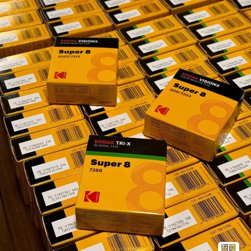 

Original Kodak Vision3 Super 8mm Movie Film 50D/7203 200T/7213 100D/7294 7266 Film Super 16mm Film 8 Colors Spot Date Fresh