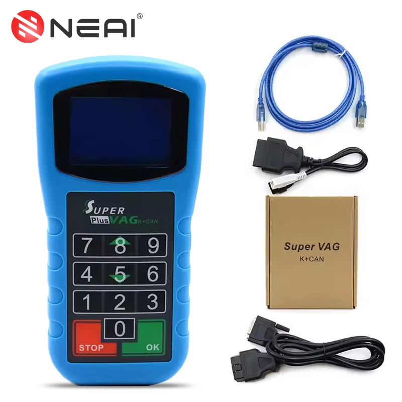 Super VAG K CAN Plus 2.0 OBD2 Car Diagnostic Tool For Audi VW Skoda Seat Read Security Code Correction Pin Code Key Programmer