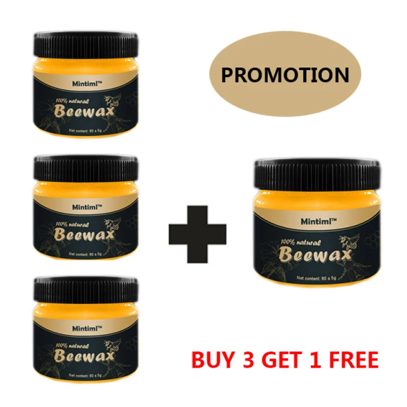 Przyprawa do drewna wosk pszczeli organiczny naturalny czysty wosk pielęgnacja mebli konserwacja wosk do czyszczenia drewna polerowany magazyn zagraniczny Dropship