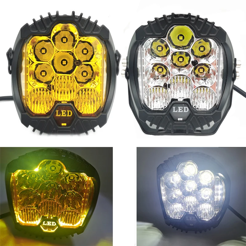 

5 Inch 60W LED Work Light Pods Spot Flood Combo Driving Fog Lamp for Truck Car SUV Offroad 4WD LED Car Headlight