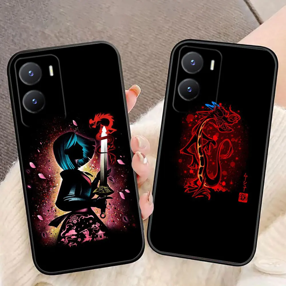 

Disney Mushu Dragon Mulan Cover Phone Case For VIVO S1 V15 V17 V20 V20SE V21 V23 V23E V25 V25E V27 V27E V29 V29E V30 Case Funda