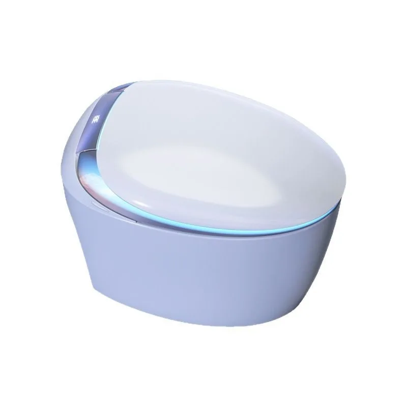 Egg-shaped built-in foam shield smart toilet integrated 360 aromatherapy purification