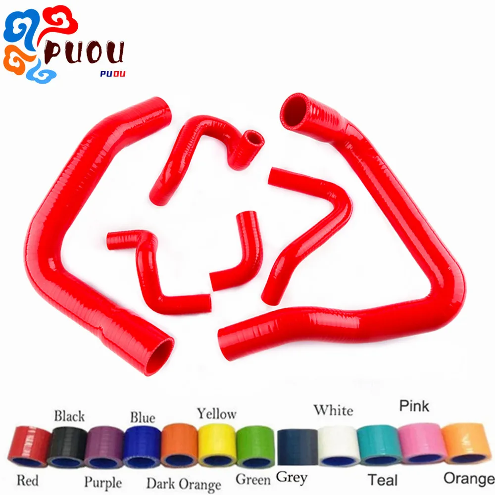 

Для Ford Mustang GT/Cobra V8 5.0L 1986-1993 годов комплект силиконовых шлангов радиатора