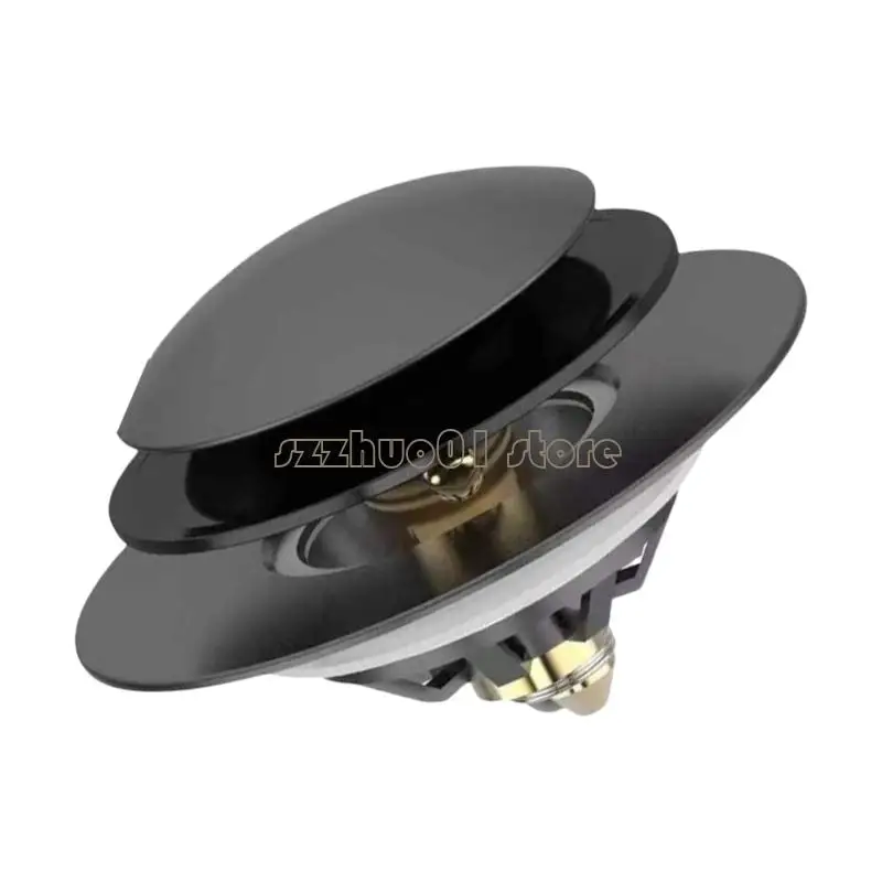 M3GA Push Type Bounce Cores Bathtub Stopper Drain Plug Universals Bath Tub Drain Stoppers for Bathroom Quick Water Drain