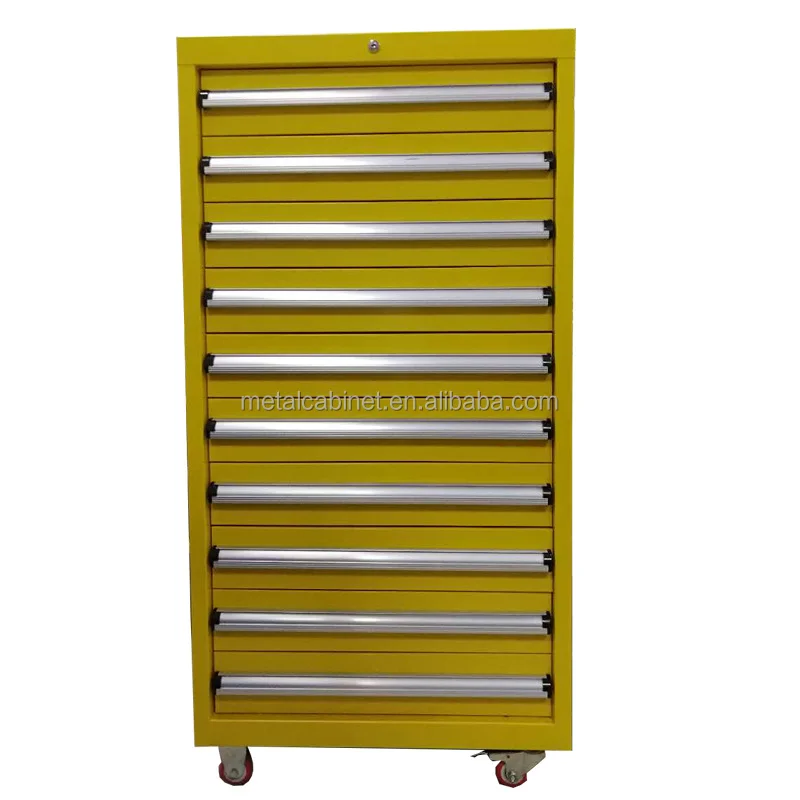 

Customizable Multi-Drawer Tool Cabinet With Wheel Lock For Storage In Workshops Durable Steel Wood Stainless Steel Iron Material