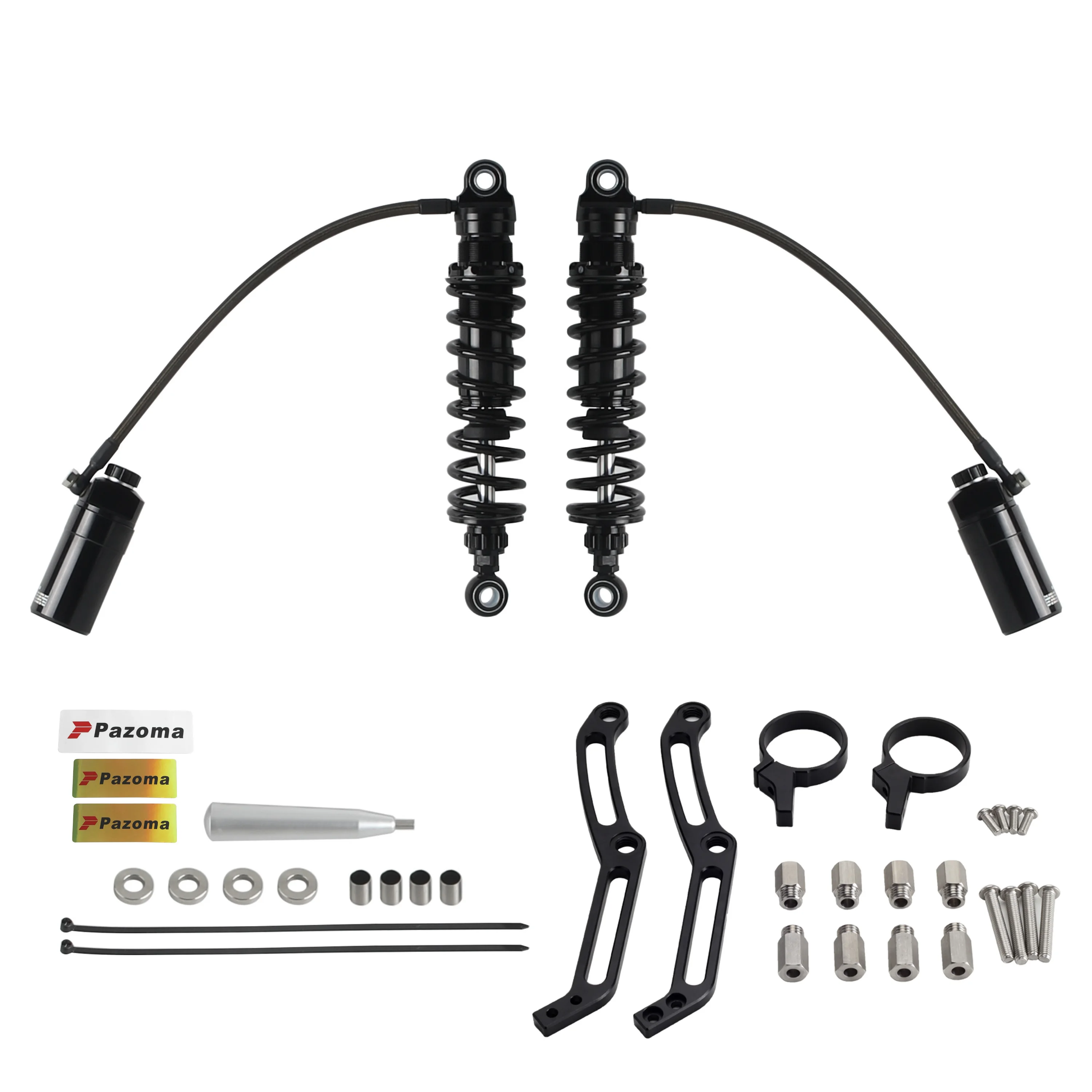 

Высокопроизводительные регулируемые амортизаторы для мотоциклов Touring FLH/FLT Bagger 2014-2024 | Регулируемая настройка отскока/компрессии/преднатяга