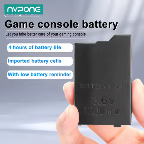 New for Sony Replacement Battery 1200Mah 3.6V Lithium Ion for Sony Psp 2000/3000 Psp-S110 Game Console Replacement Battery
