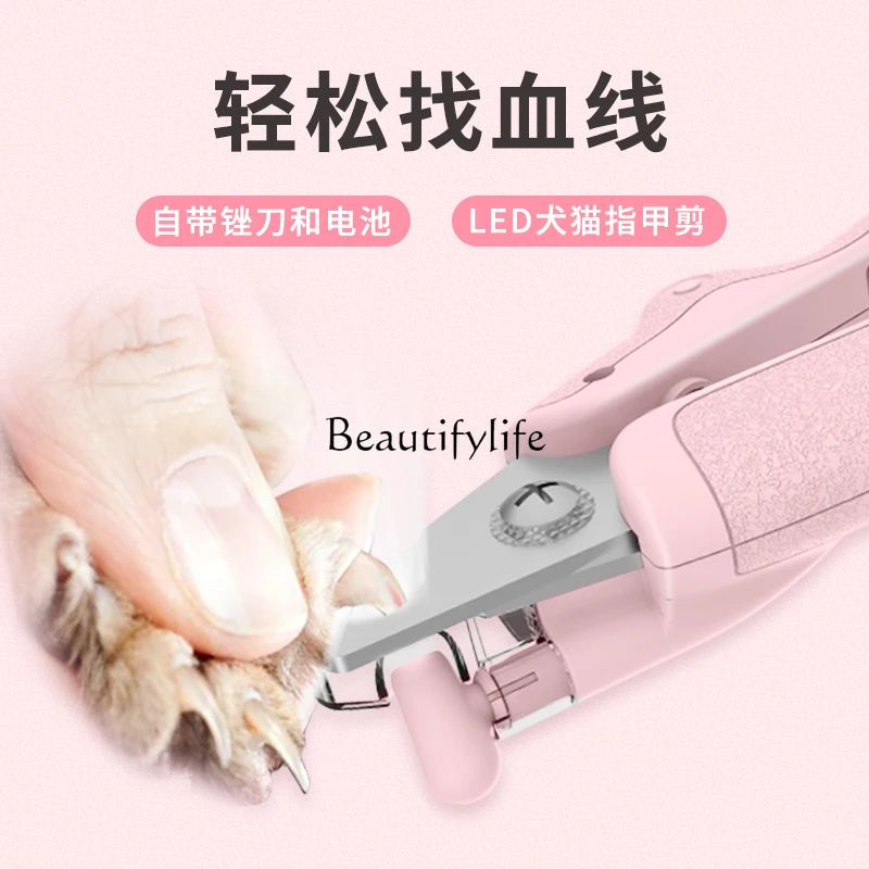 Dog Nail Clippers Nail Scissors Pet Nail Clippers Dedicated Novice Fabulous Appliance Cat's Paw Small Dog