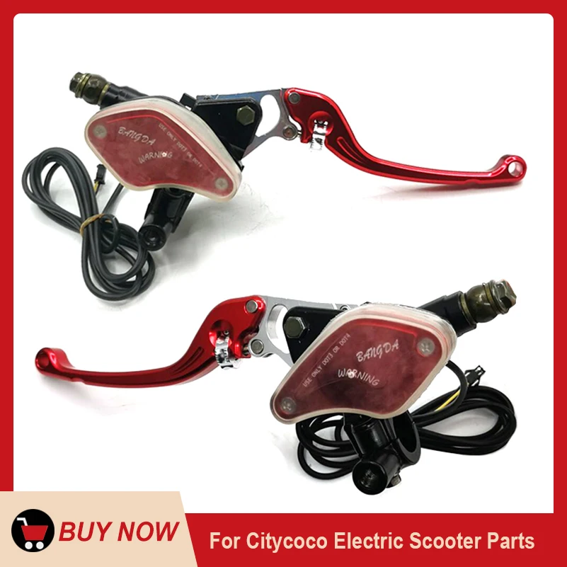 

Electric Vehicle Modification Parts Brake Upper Pump with Hydraulic Handle Lever for Citycoco Vehicles