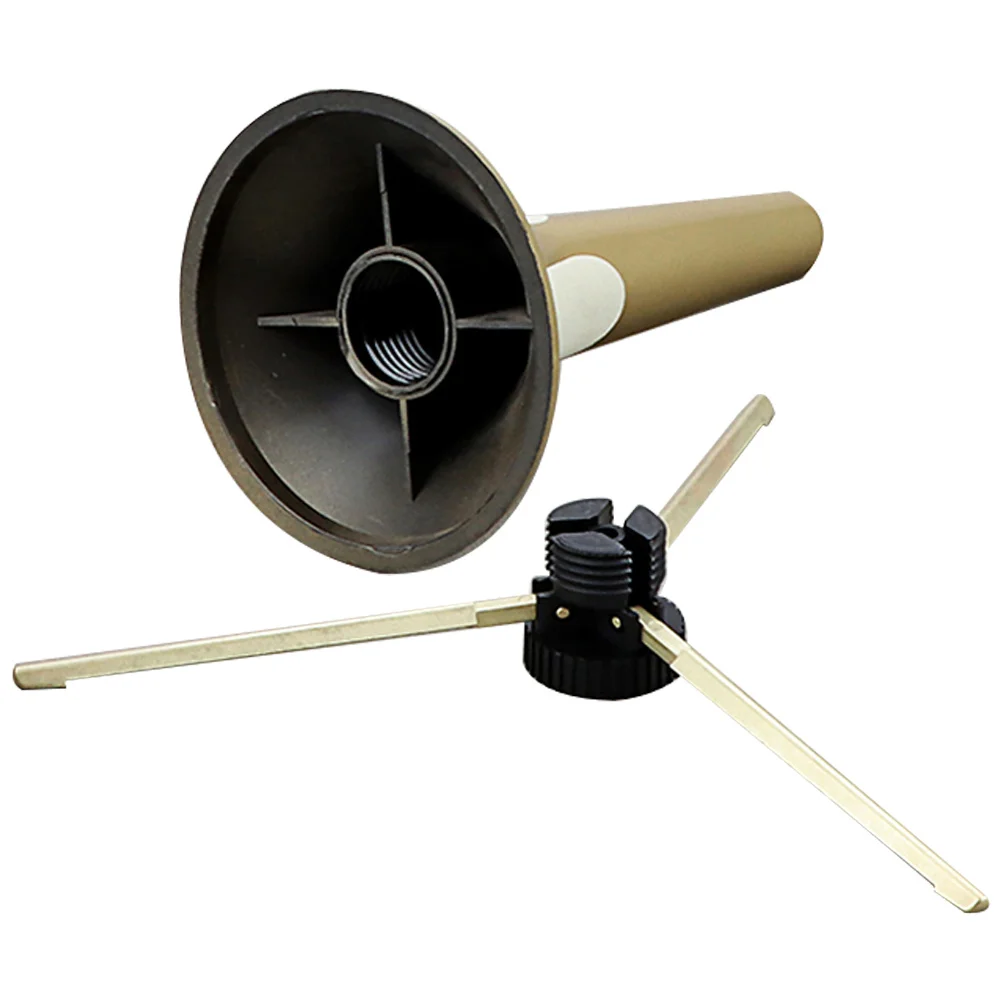 

Sturdy Metal Trumpet Stand 3 Leg Portable Holder Wind Instrument Support Professional Long Service Life Delicate Details