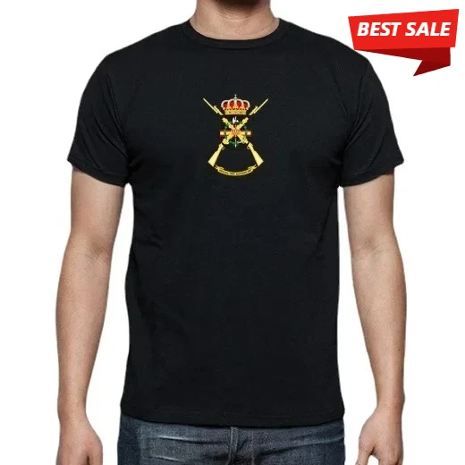 Spanish Foreign Legion Alfonso King's Legion Second Brigade T-Shirt. Summer Cotton O-Neck Short Sleeve Mens T Shirt New S-3XL