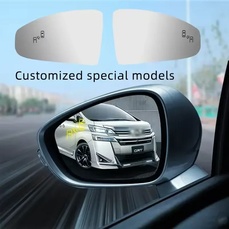 Mirror style Car Safe Driving Assist BSD 77GHZ Blind Spot Monitoring System Change lane Security Warning millimeter wave sensor