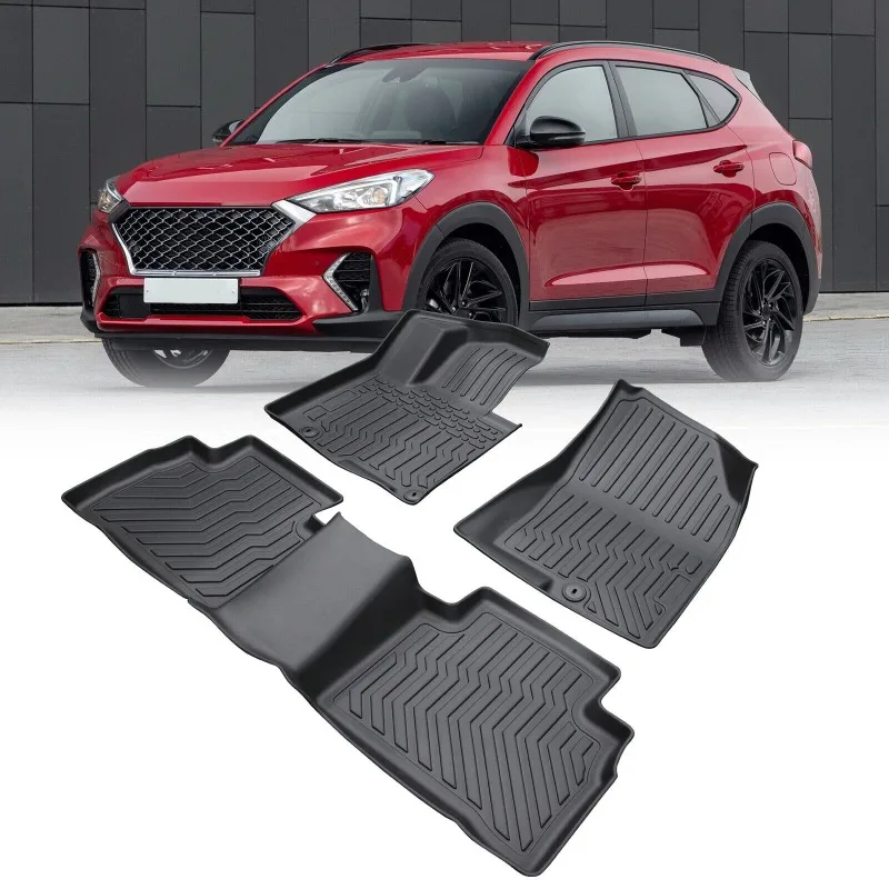 

US Car Floor Mats for 2022-2023 Hyundai Tucson All-Weather TPE Rubber Car Mats