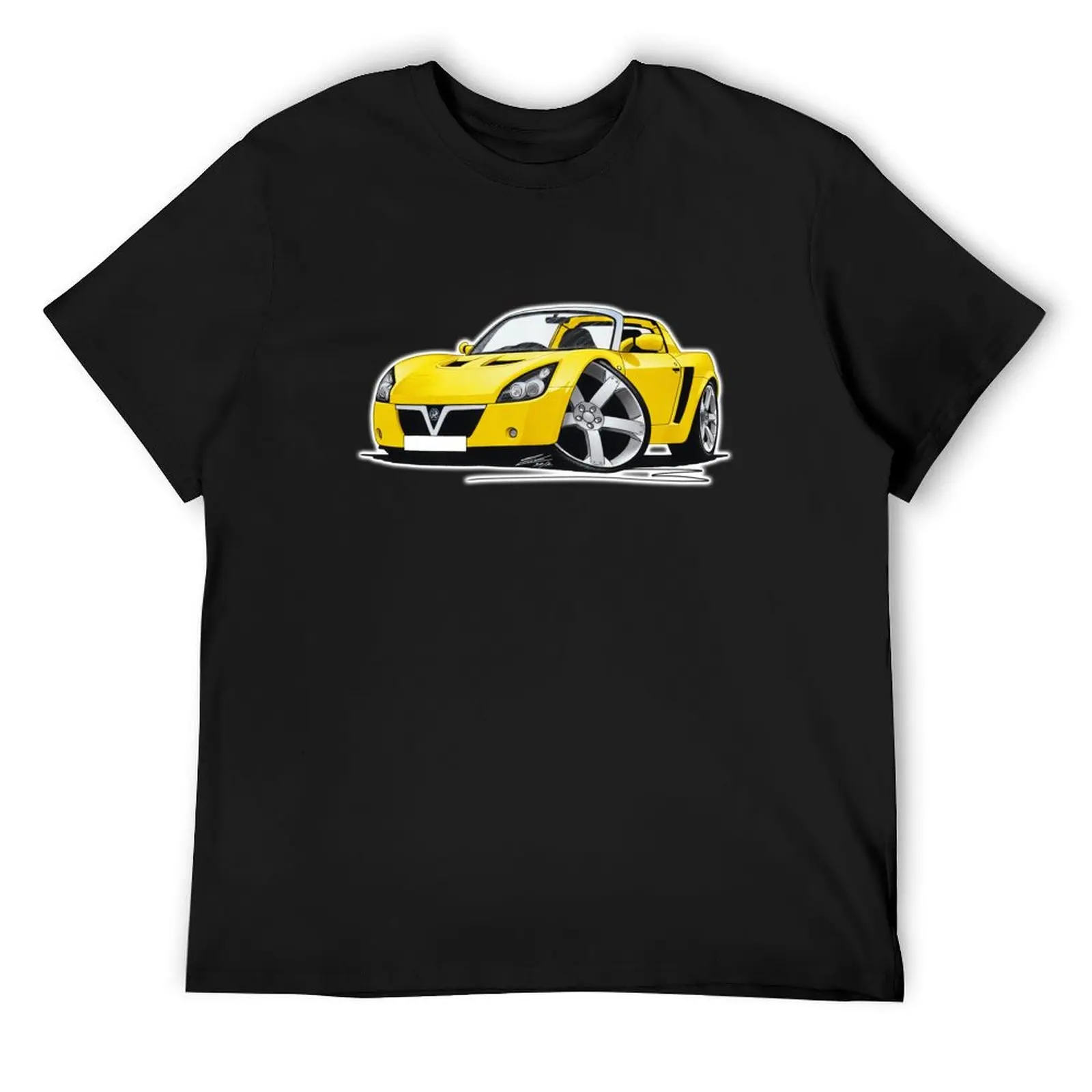 

Vauxhall VX220 Yellow T-Shirt vintage clothes rapper graphic tees funny gifts plus size clothes mens t shirts pack