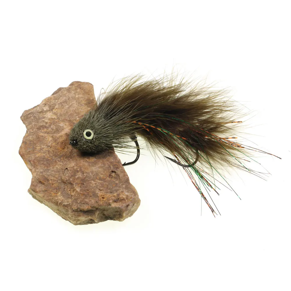 1/2 Stück Gelenkige Fisch-Streamer aus Hirschhaar, Bass- und Insekten-Streamer, Fischgräten-Streamer, Big Game Fisch, Meeresfischen, Hecht-, Barsch- und Forellen-Angelköder – Detail 8
