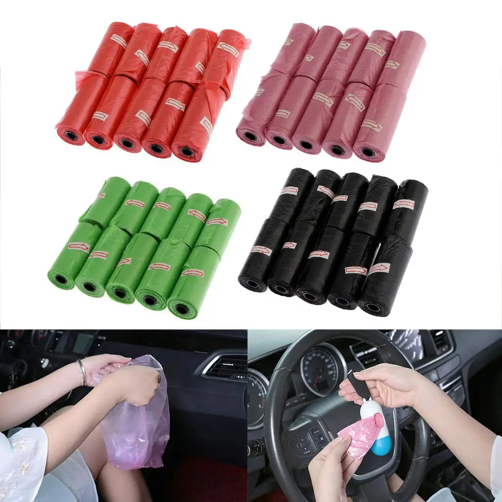 Baby Disposable Diaper Bags Refill Large Capacity Waste Bag Dispenser for Dirty Diapers Home Travel