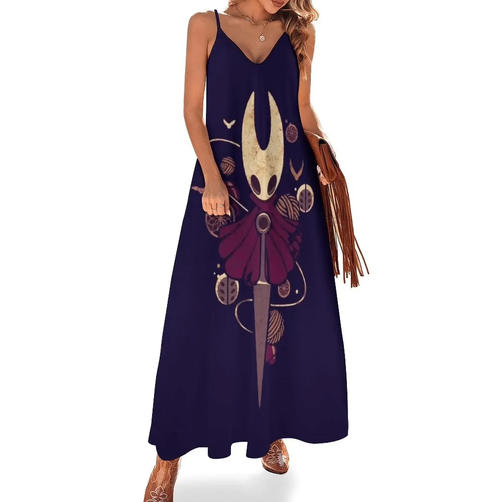 

Silksong Hollow Knight Hornet Bug Videogame Sleeveless Dress summer dress wedding dresses for woman