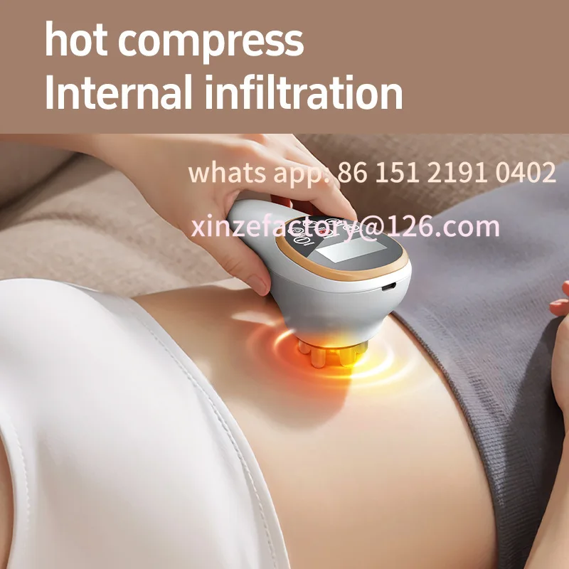 Customizable Electric Negative Pressure Heating Body Sculpting Liposuction Instrument Fat Pusher Massager Handheld Instrument