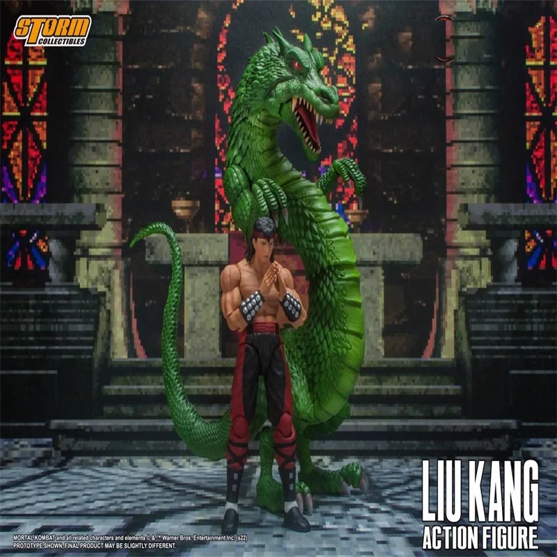 

Storm Toys DCMK11 1/12 Liu Kang Mortal Kombat 6'' Action Figure Model Toy In Stock For Fans Collection