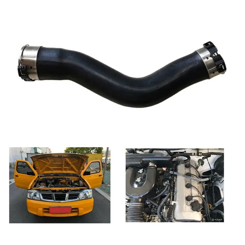 Simple 3X Left Side Engine Intercooler Air Intake Hose Water Coolant Pipe For Nissan NP300 2008-2015 14463-4KV0A 144634KV0A