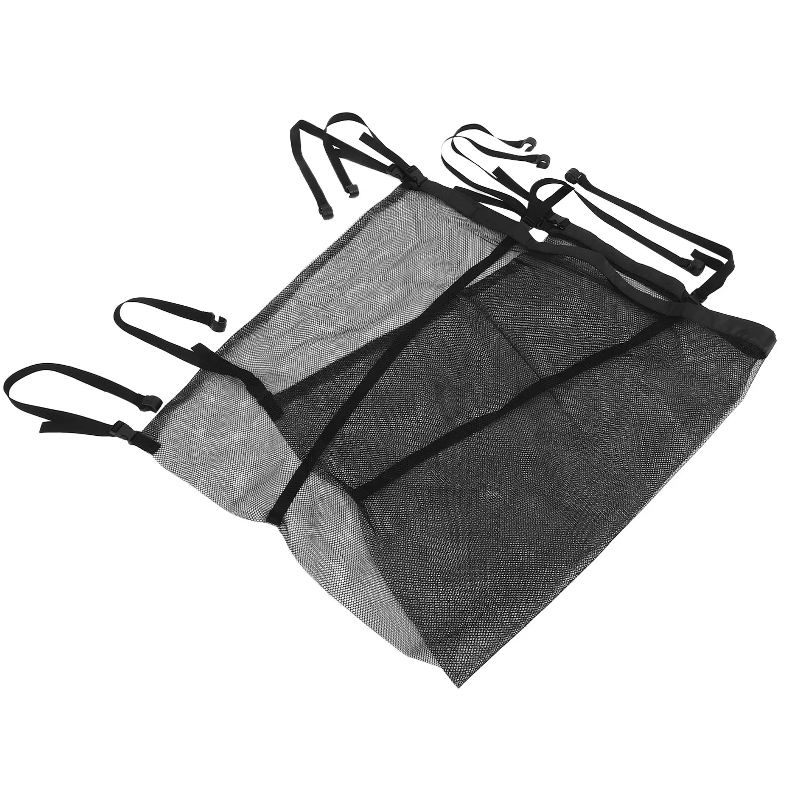 Heavy Duty Nylon Mesh Pool Storage Bag Large Capacity Hanging Net Organizer for Outdoor Indoor Swimming Pool Accessories Quick