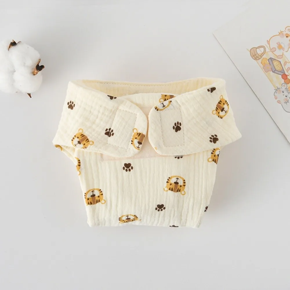 Eco-Friendly Baby Training Pants Waterproof Pure Cotton Infant Shorts Gauze Material Cartoon Design Cloth Baby Diaper Newborn