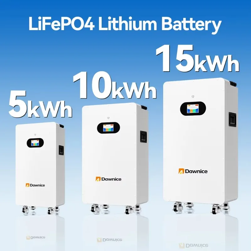 51.2v 300ah Lifepo4 Lithium Battery 15kwh 10kwh Wall Mounted Battery Home Energy Storage Battery For Solar System