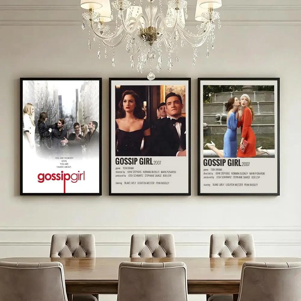 series Gossip Girl Poster HD Poster High End Luxury Home Decor for Living Room Bedroom Corridor and Gift Giving