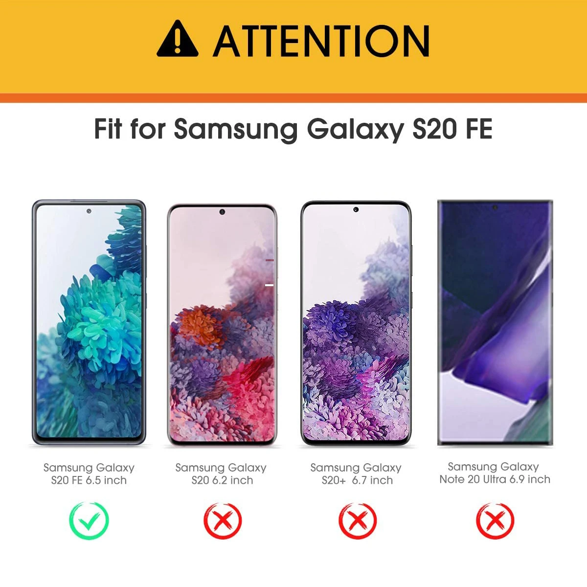 For Samsung Galaxy S20 FE 4G/S20 FE 5G/S20 FE 2022 2/4PCS HD Screen Protector Film