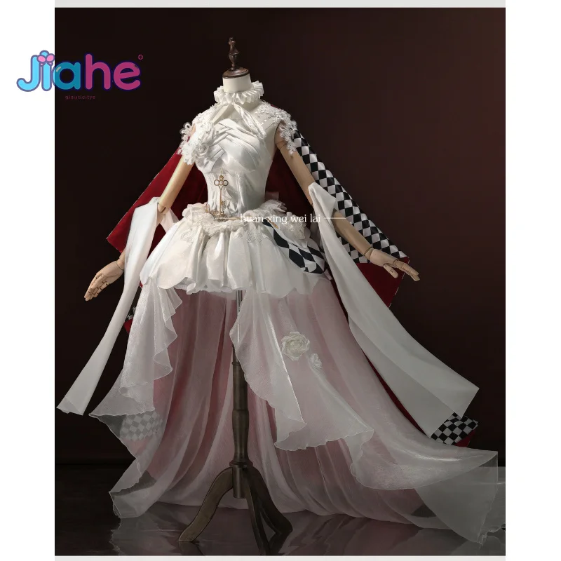 

Identity Ⅴ Margaretha Zelle Female Dancer Wonderland Roaming Cosplay Costume Woman Dress Crown Cloak Headwear Christmas Suit