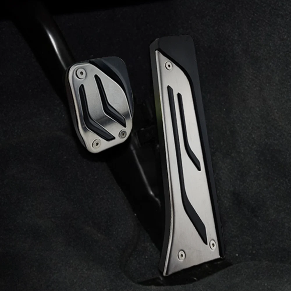 AT Brake Accelerator Pedal Cover for BMW M2 M3 M4 M5 M6 I3 I8 2016 2017 2018 2019 Car Pedals Accessories