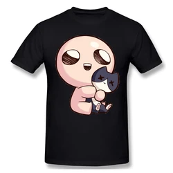 Kawaii Clothing The Binding of Isaac Cute Character Guppy's Cat TShirt Funny Tops Unisex Casual Tops Anime Shirt Ropa Hombre