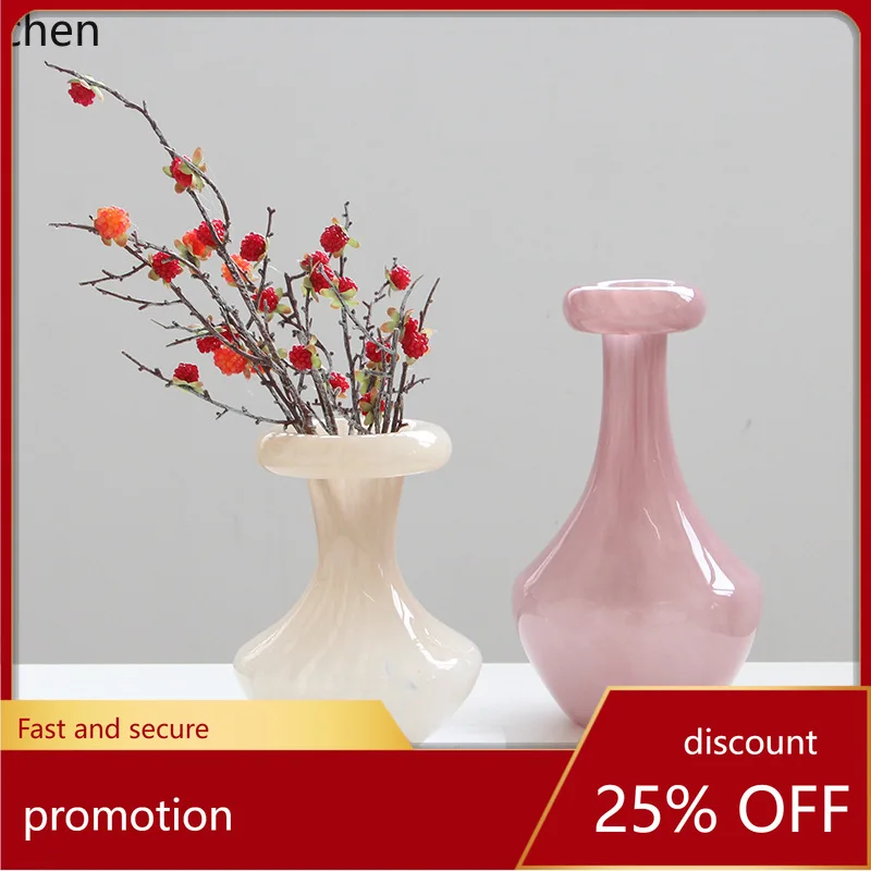 

Zml minimalist small-mouth vase - hydroponic, floral arrangement, , - perfect for living room, desktop, office, and home decor