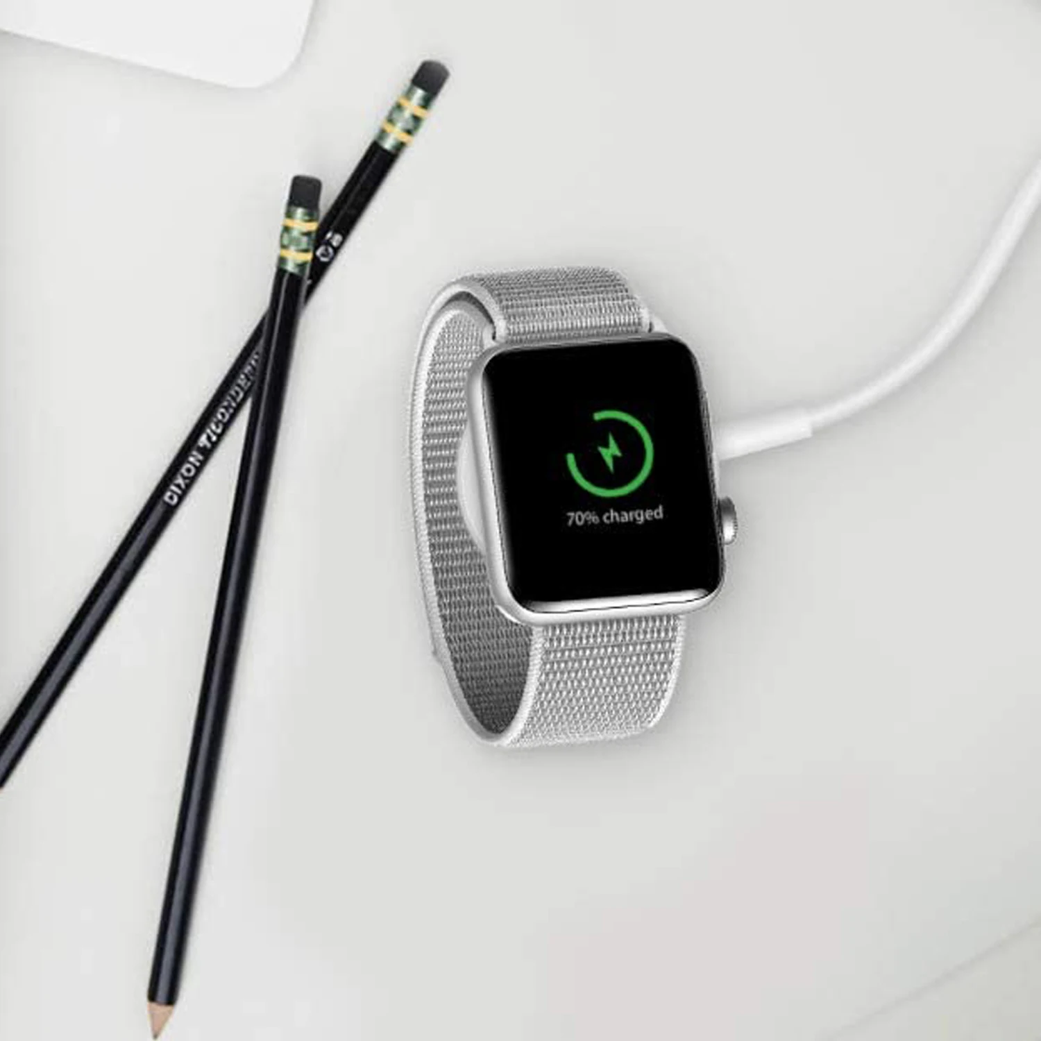 Watch Cable Wireless Charger For Apple Watch 9 8 7 6 5 4 For Samsung Galaxy Watch Cable Fast Charging Station Charging Cable