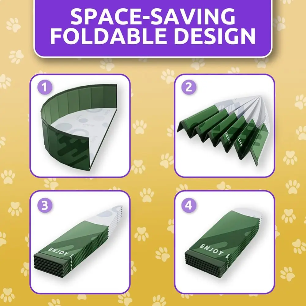 

Fun Round Indoor Pool Foldable Waterproof Playpen Sturdy Portable Infant Ball Pit Play