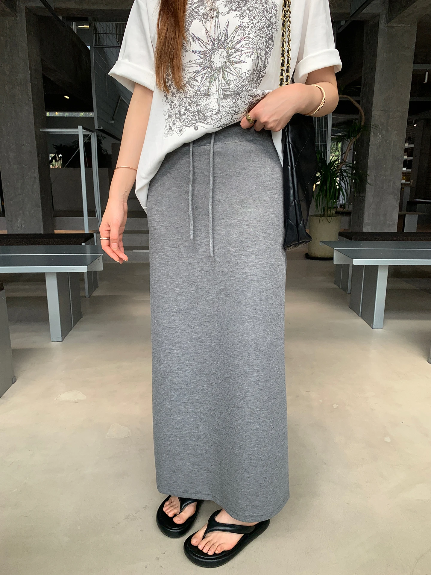 

Новинка! Женская модная юбка-карандаш с высокой талией, прямого кроя, из эластичного полиэстера, модель 330.