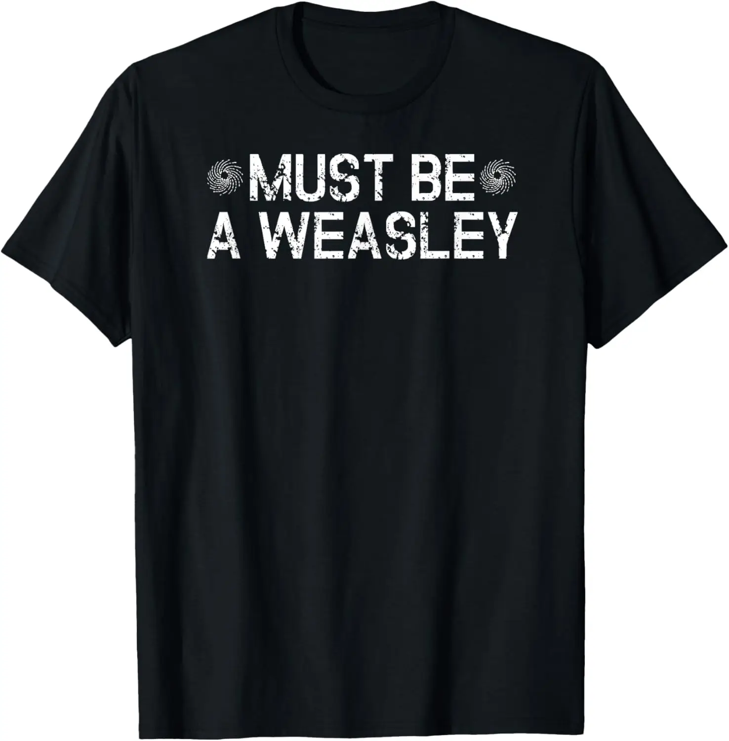 Funny Weasley T Shirt Magic Spell Fun Forest Woods Scary Day