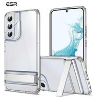 ESR for Samsung S24 S23 S22 Ultra Clear Case Kickstand for Galaxy A52 Metal Stand Case for Samsung S22 S23 Plus TPU Cover