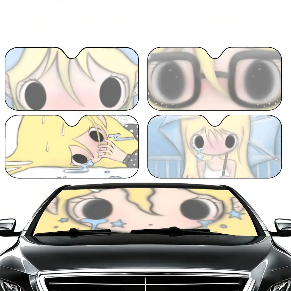 

1P-Ye You Shang Qius Sun Visor Premium Windshield Sunshade, Heat Insulation & UV Protection, Best Car Gift
