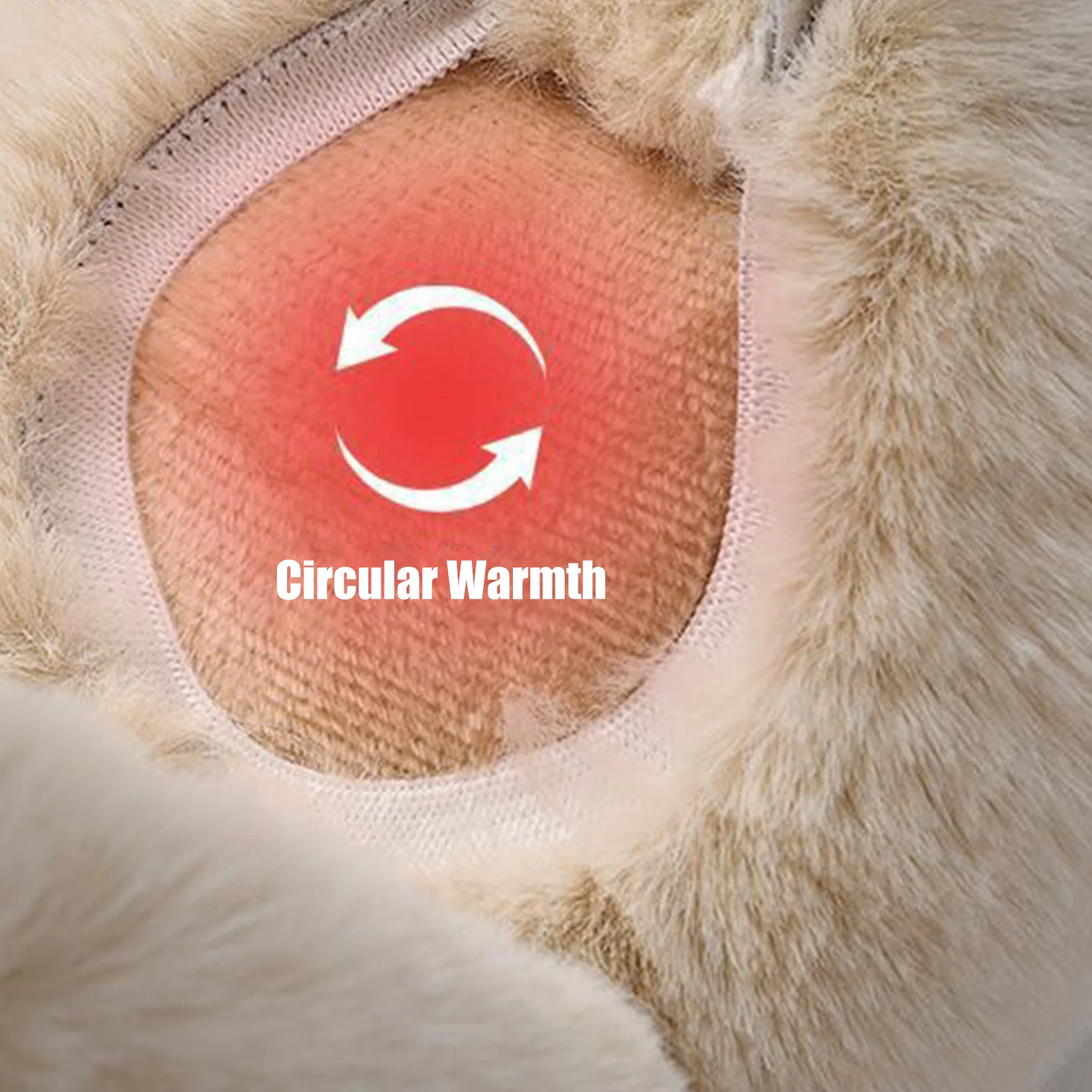 

Winter Warm Earmuffs For Women & Men Portable Folding Plush Earmuffs Cycling Camping Fishing Riding Travel Windproof Earflaps