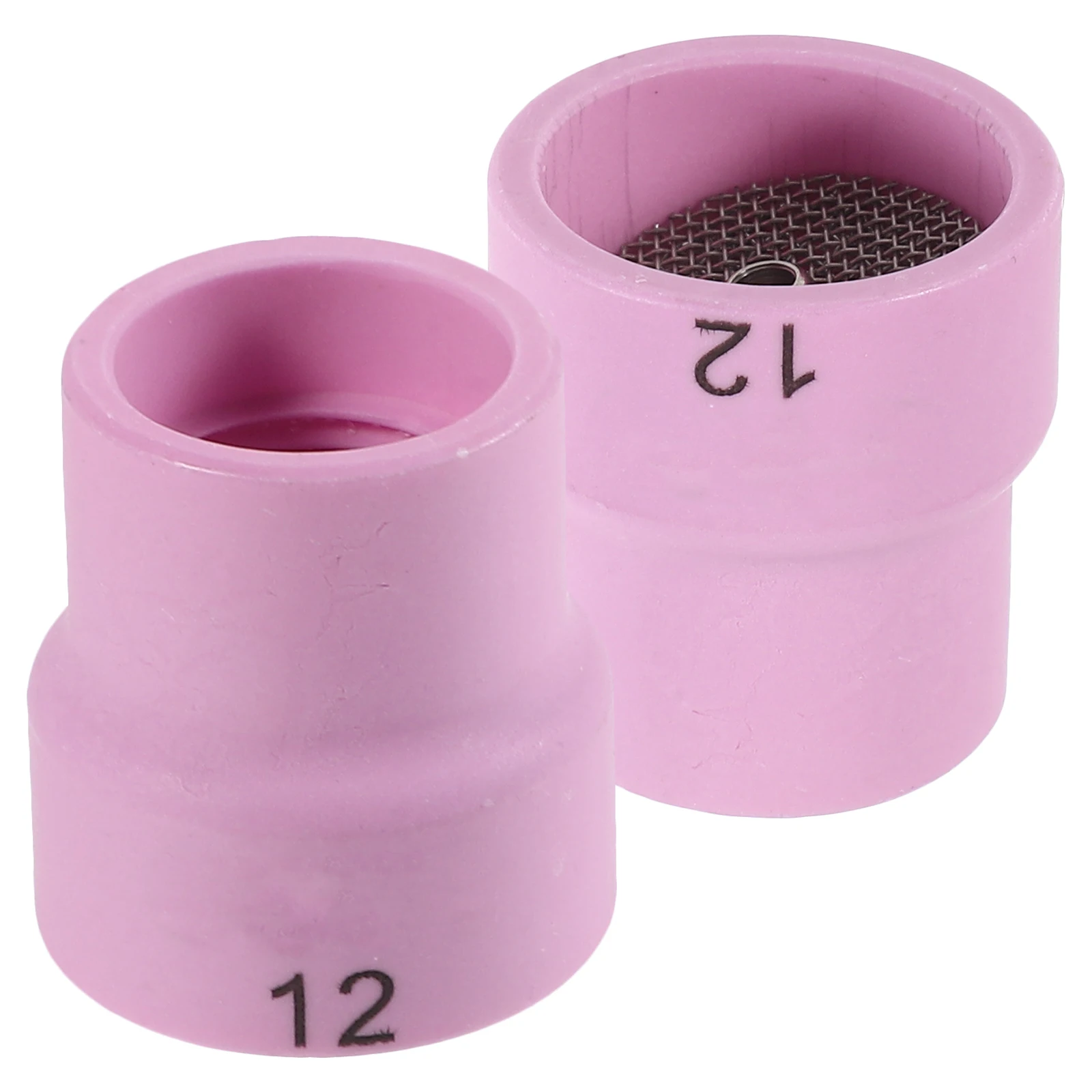 

2Pcs Tig Welding Cups Ceramic Nozzle Large Diameter Replacement Heat Resistant Welding Supply Tig Cups Cup