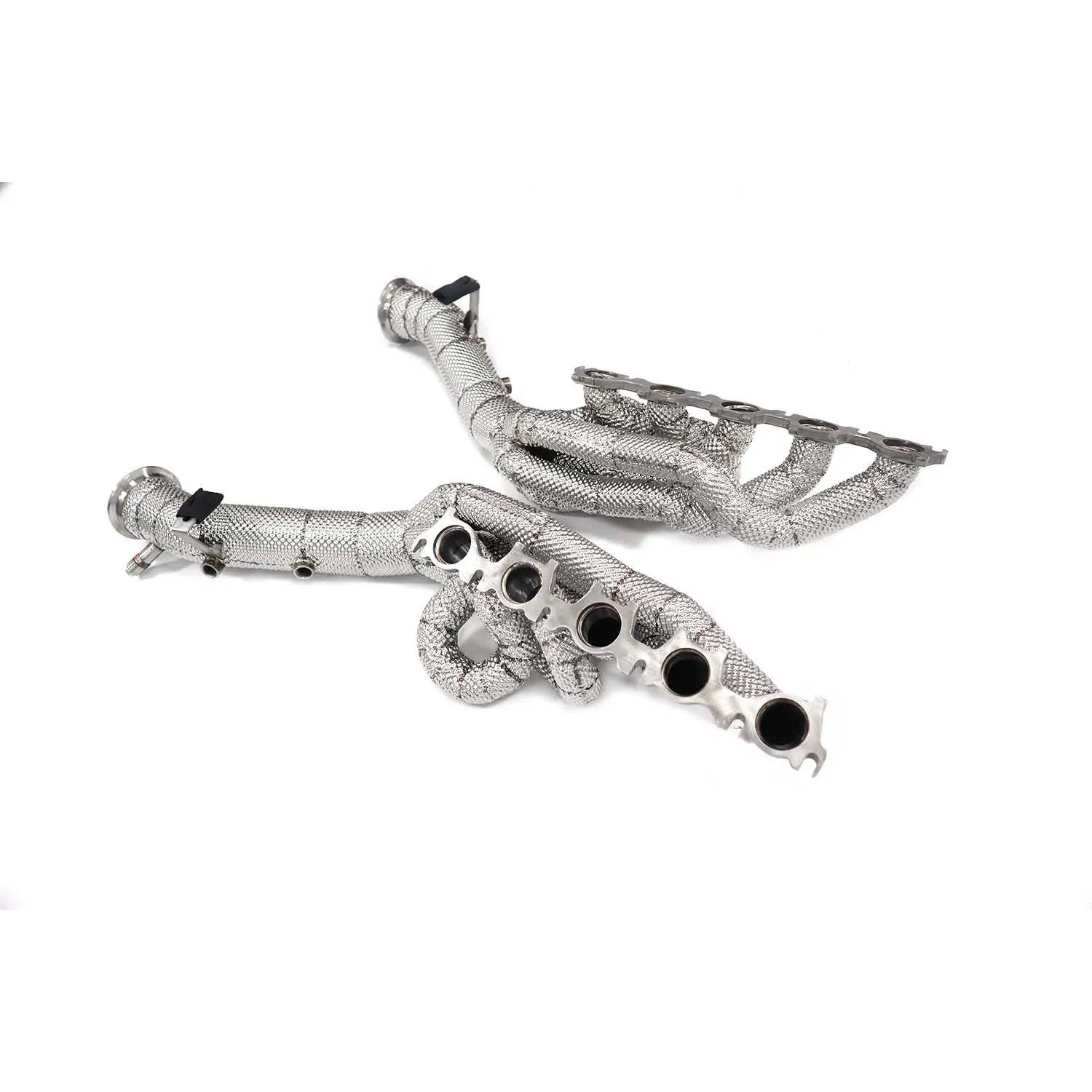 

OUCHI Stainless Steel Exhaust System Headers For Lamborghini Huracan EVO With Head Shield High Quality Auto Turning Pipe Parts