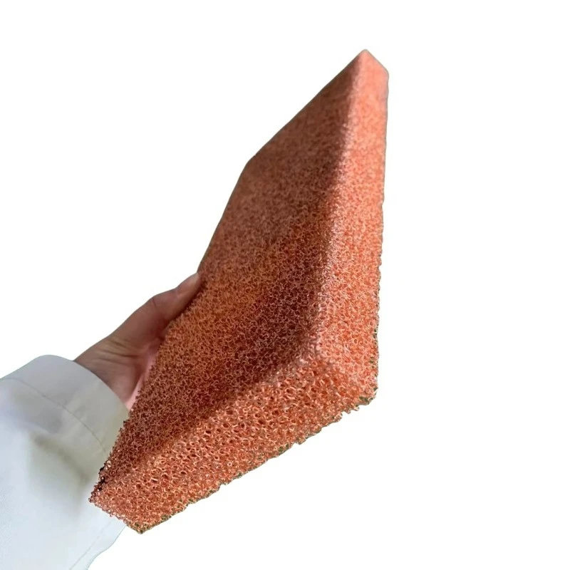 Copper Foam Chip for Oil-water Separation in Experiment