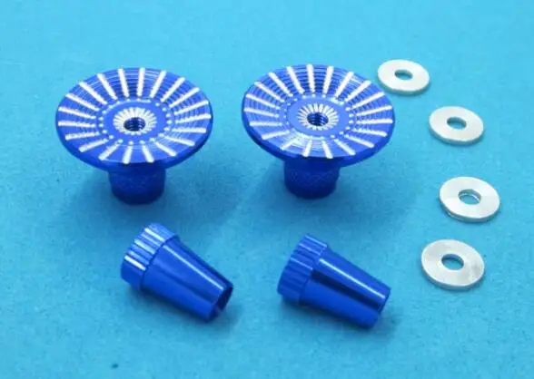 one pair/2pcs M3 Aluminum Transmitter Joystick Thumb Stick Umbrella Thumbstick Non-slip Rocker for RC Futaba Frsky radiomaster view 4